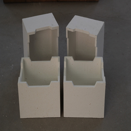 Ofenmöbel Korund Mullit Sagger für magnetische Materialien Keramikpulver